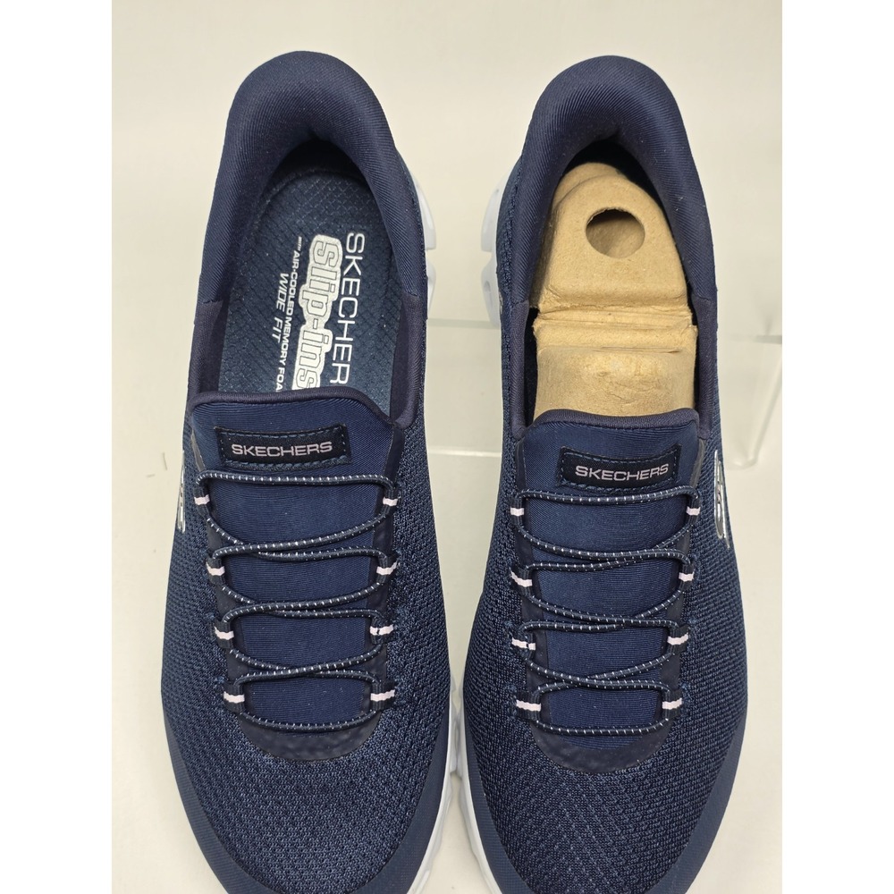 Skechers Slip-ins Size 9 Womens Sport Active Glide Step Navy 104547W-NVY New - Picture 9 of 10